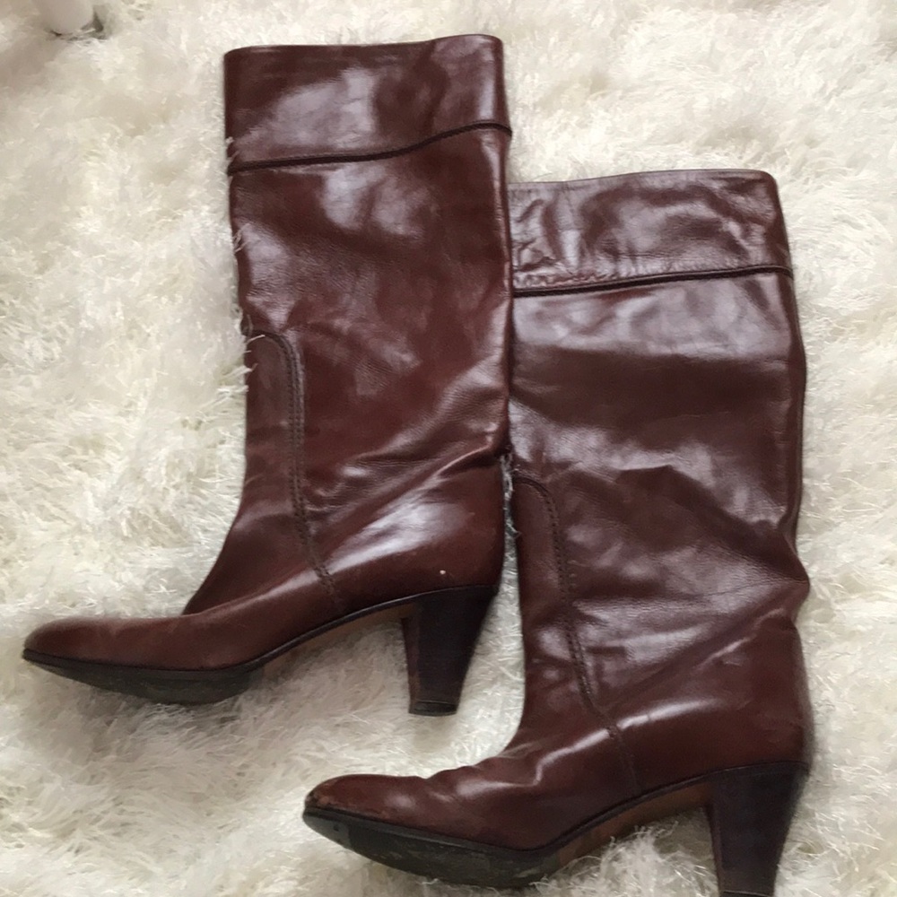 Vintage Cole Haan knee high boots! SZ 7